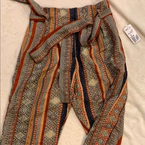 Forever 21 geometric pattern pants.